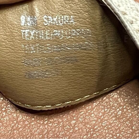 Tommy Bahama Sakura Stretch-Raffia Wedges Size 9.5 Natural Tan - Picture 8 of 12